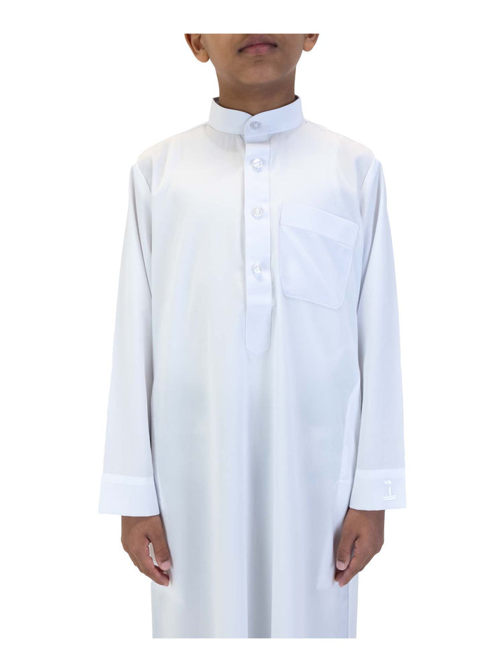 ثوب للأولاد بطبعات إسلامية - كم كامل