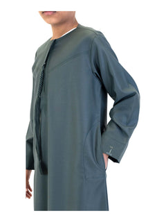 Islamic Impressions Boy's Omani Tassel Thobe - Islamic Impressions