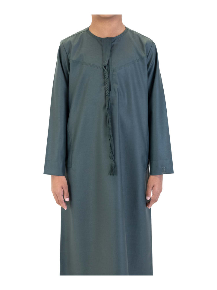 Islamic Impressions Boy's Omani Thobe With Tassel