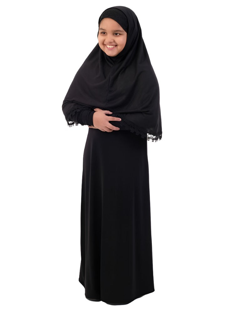 Girls Everyday Abaya - Stretchy Material - Islamic Impressions