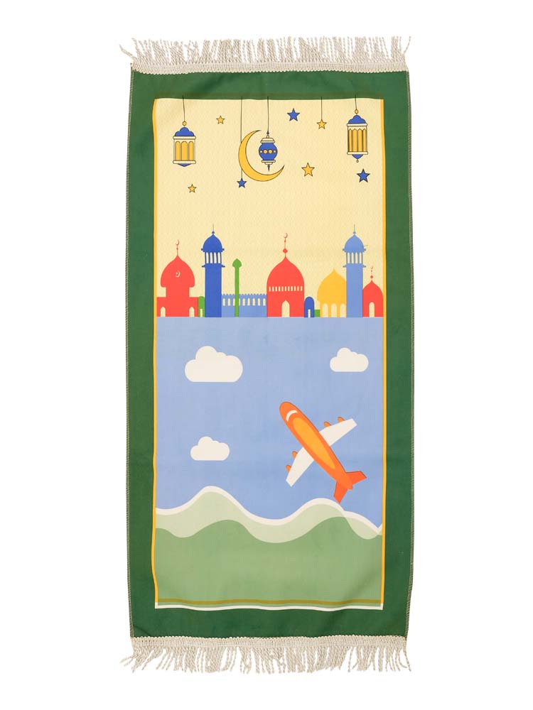 Kids Prayer Mats - Cartoon Style - Islamic Impressions