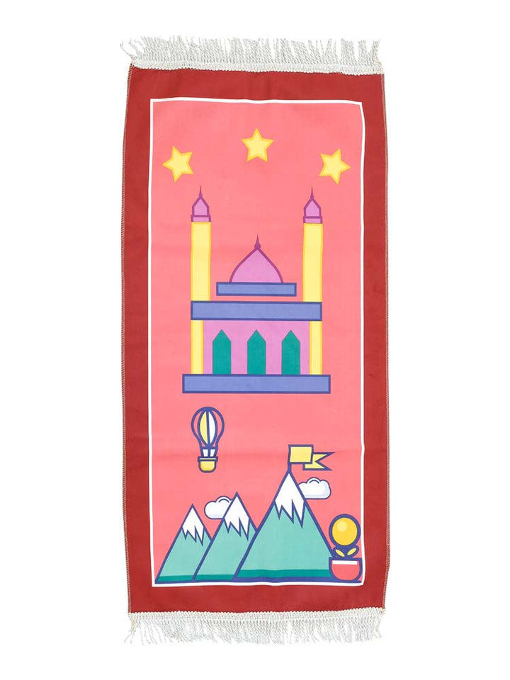 Kids Prayer Mats - Cartoon Style - Islamic Impressions