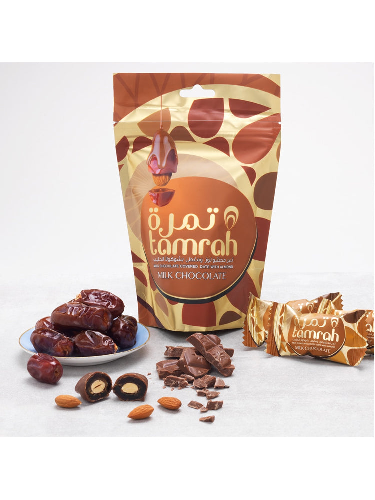 Tamrah Choco Dates Milk Chocolate 80g - Islamic Impressions