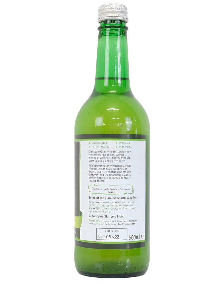 Organic Apple Cider Vinegar - Shifa E Kaamila - 500ml - Islamic Impressions