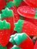 Giant Strawberries Sweets - Heavenly Delights - 5p - 120 pieces Tub - Islamic Impressions