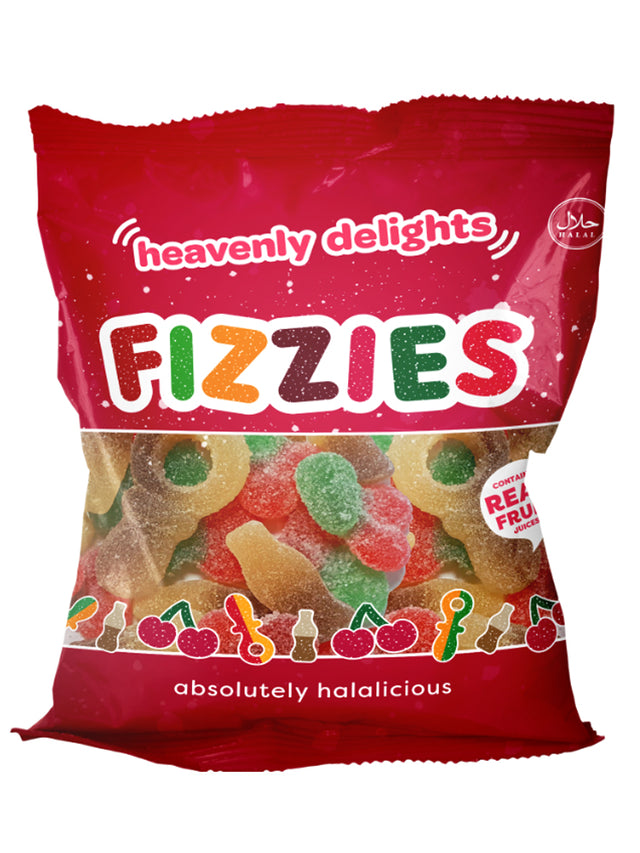 Fizzies - 70g Bag - Heavenly Delights - front pack image