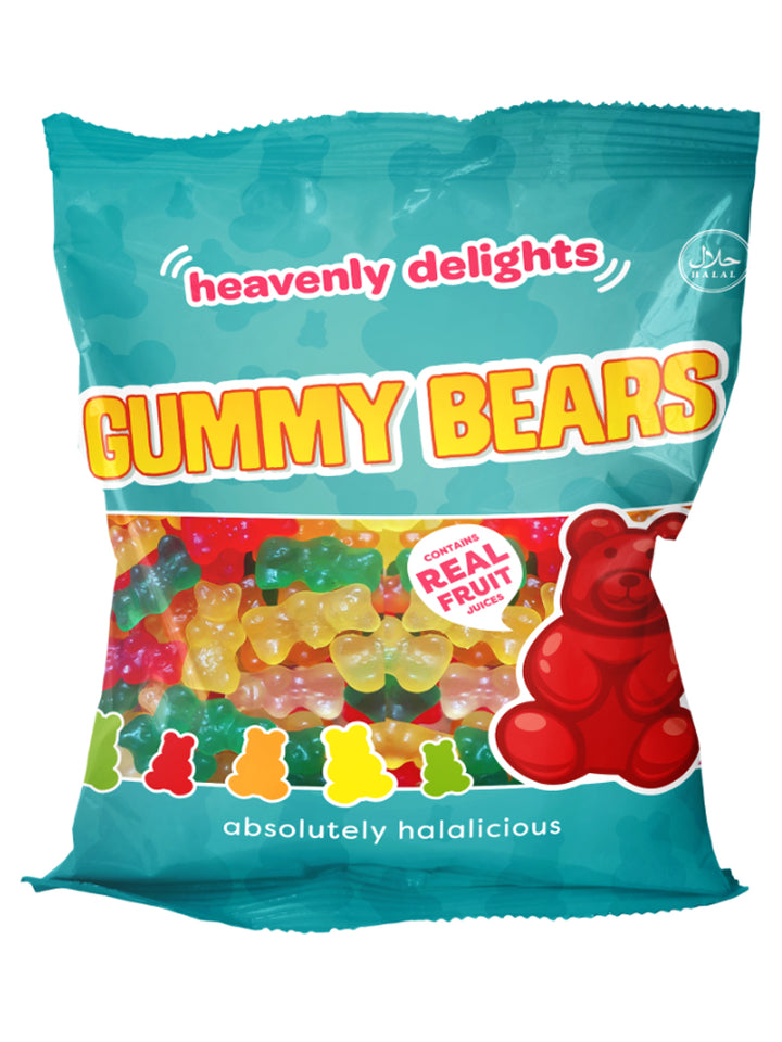 Gummy Bears - Heavenly Delights - 80g Bag - Islamic Impressions