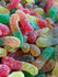 Mini Sour Worms Sweets - Heavenly Delights - 1p - 600 pieces Tub - Islamic Impressions