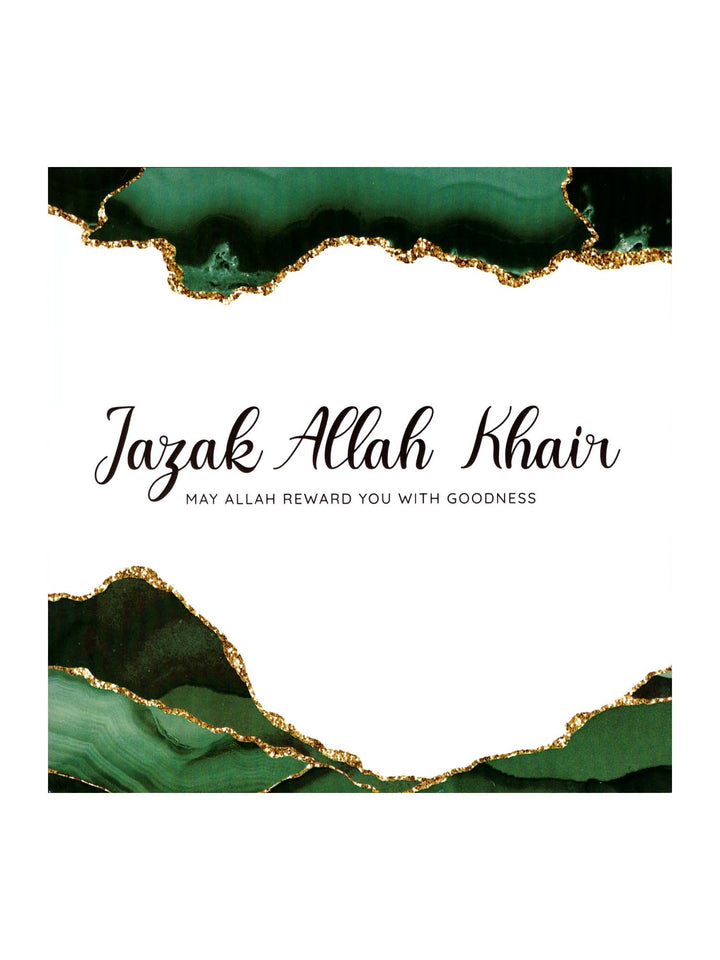 Greeting Card - Jazak Allah Khair