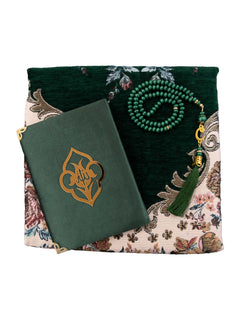 Gift Set - Mat/Tasbeeh/Five Surahs (0987) - Islamic Impressions