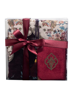Gift Set - Mat/Tasbeeh/Five Surahs (0987) - Islamic Impressions