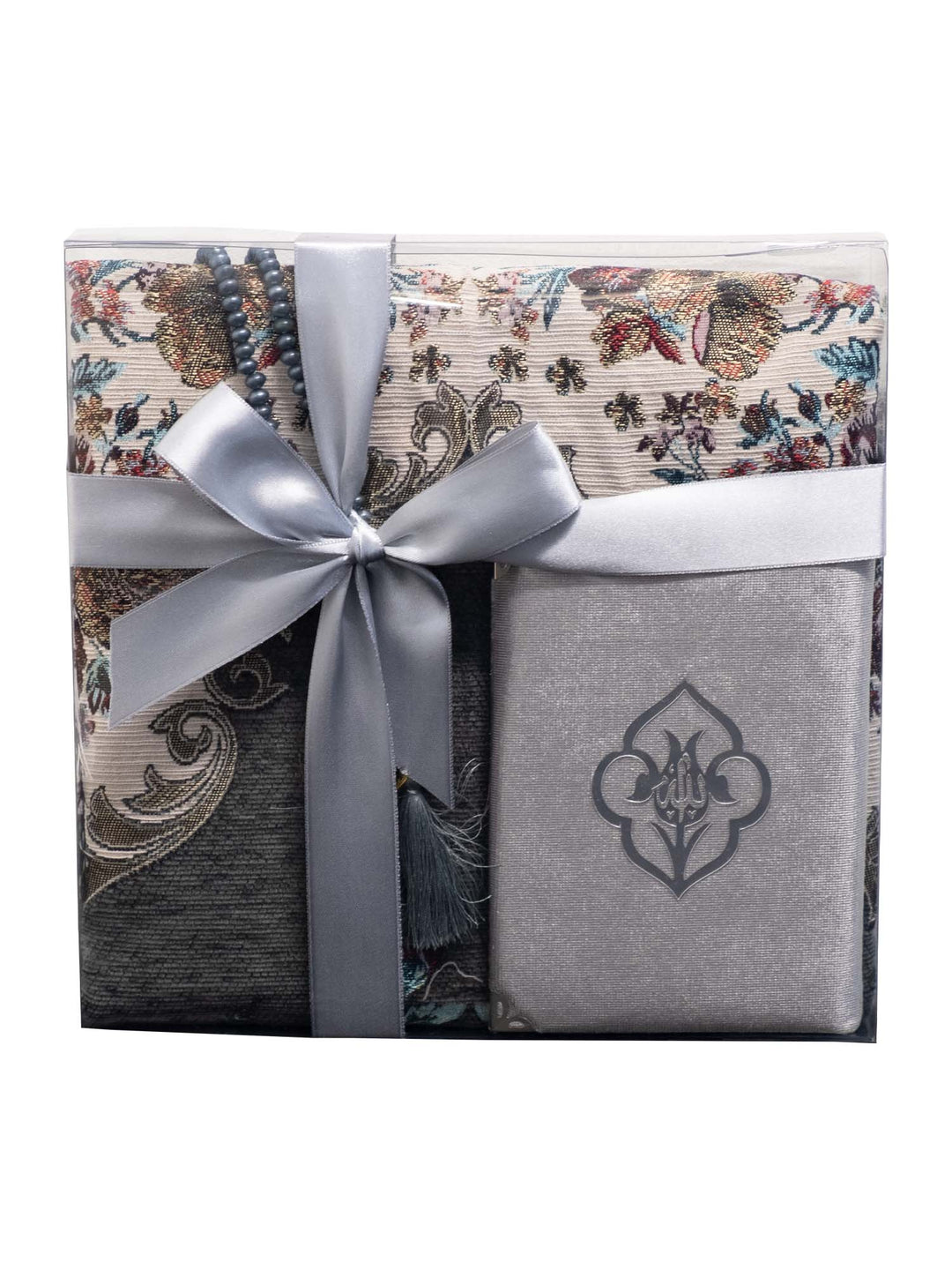 Gift Set - Five Surahs/Mat/Crystal Tasbeeh (0987)