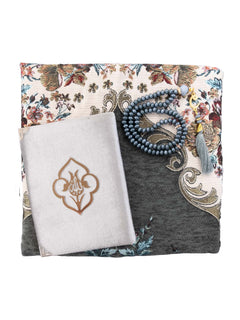 Gift Set - Mat/Tasbeeh/Five Surahs (0987) - Islamic Impressions