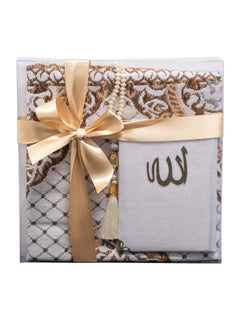 Gift Set - Mat/Tasbeeh/Five Surahs (1936) - Islamic Impressions