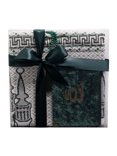 Gift Set - Mat/Tasbeeh/Five Surahs (1936) - Islamic Impressions