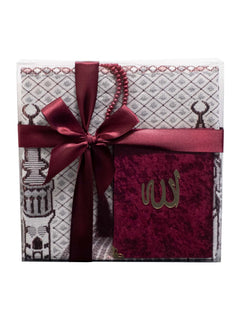 Gift Set - Mat/Tasbeeh/Five Surahs (1936) - Islamic Impressions