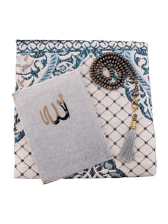 Gift Set - Mat/Tasbeeh/Five Surahs (1936) - Islamic Impressions