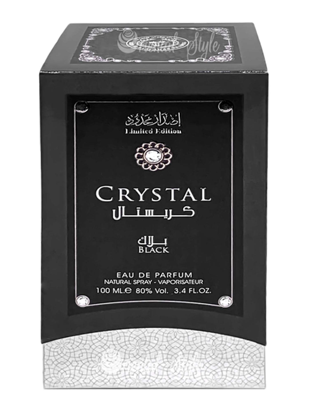 Crystal Black Silver - Ard Al Zaafaran - 100ml