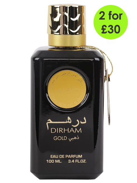 Dirham Gold By Ard Al Zaafaran - 100ml EDP Spray (Unisex) - Islamic Impressions