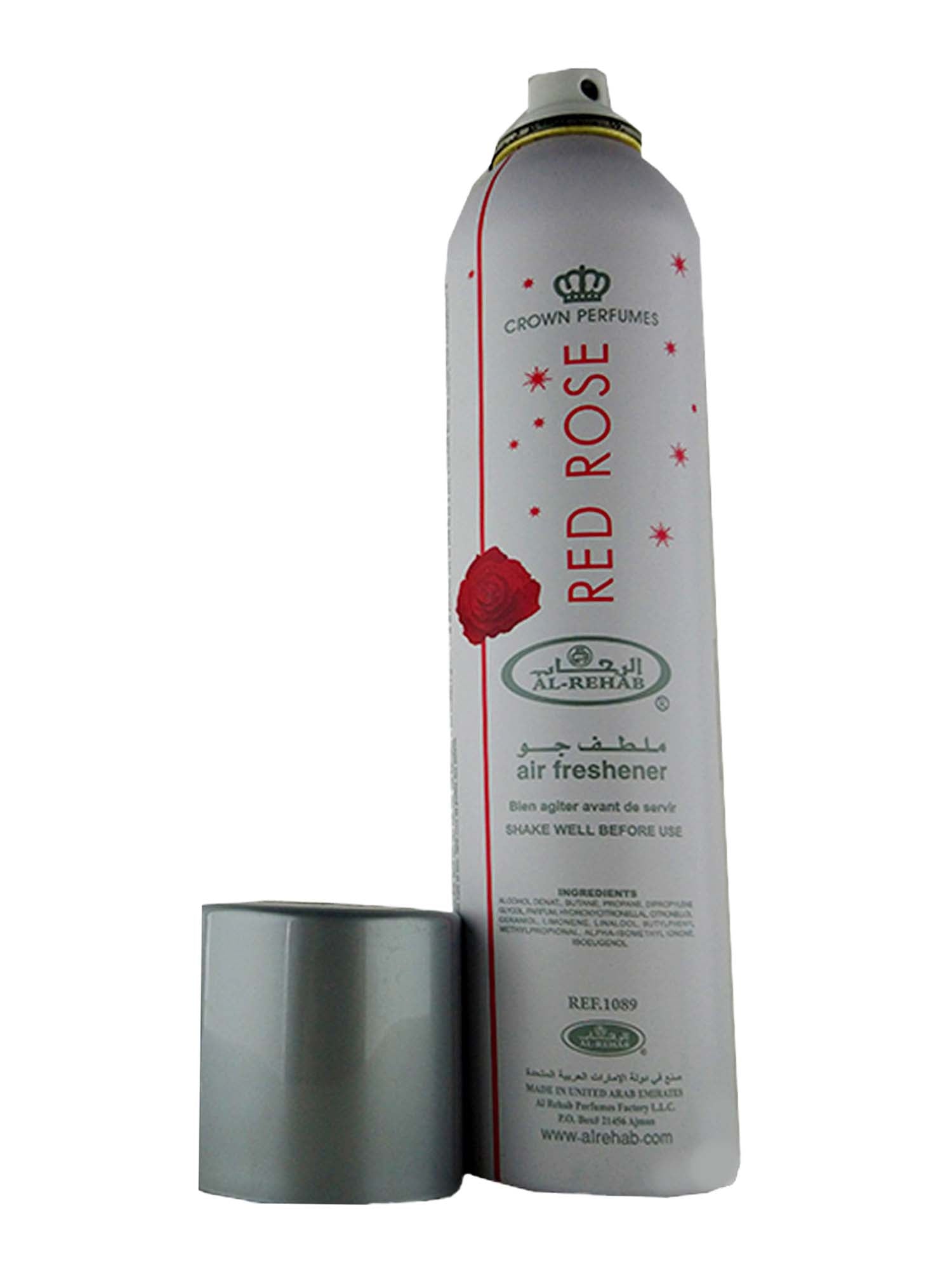 Red Rose Air Freshener - Crown Perfumes - 300ml - Islamic Impressions