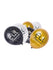 Balloons - White/Black/Gold - 'Eid Mubarak' - Pack of 12