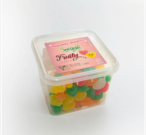 Vegan Fruity Hearts - Heavenly Delights - 150g