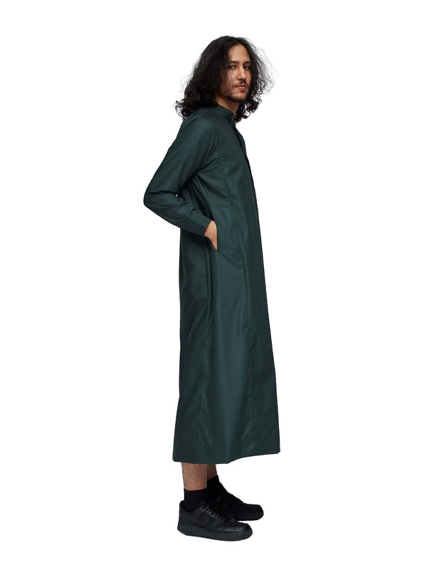 Islamic Impressions Qatari Thobe with Collar and Cuff