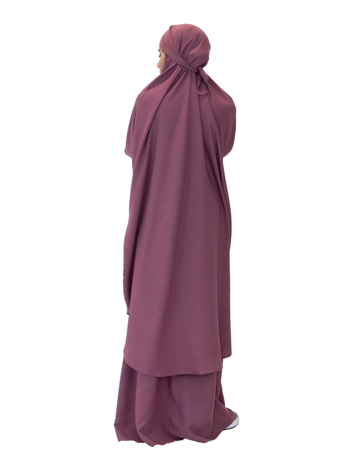 Blush Pink Khimar Nosaiba, 4
