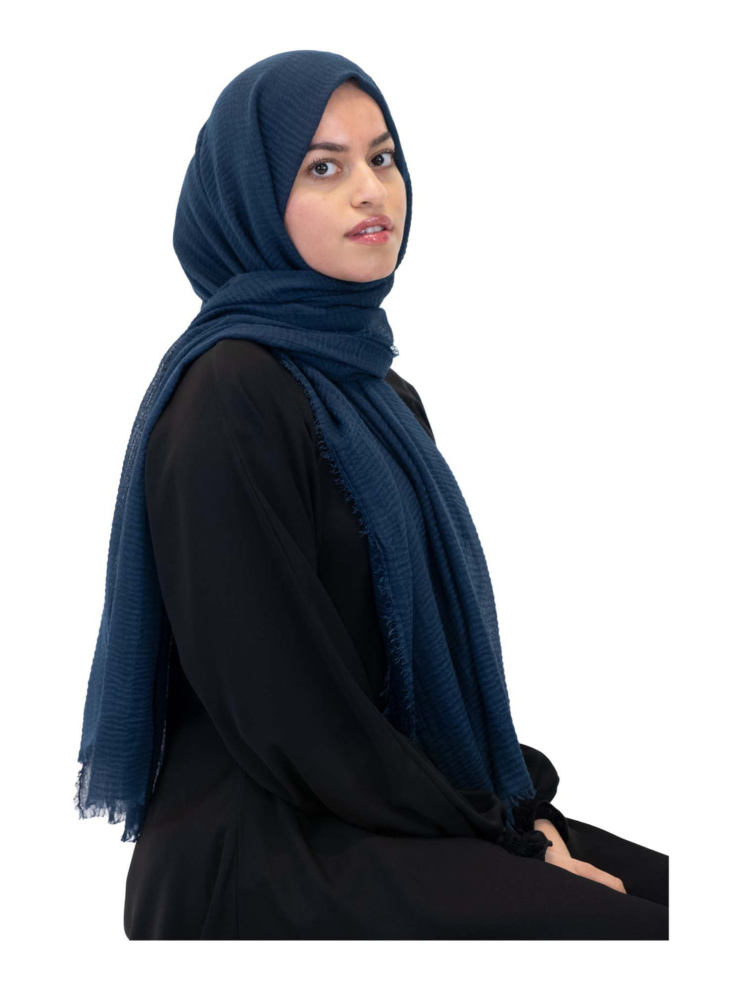 Plain Crinkle Scarf