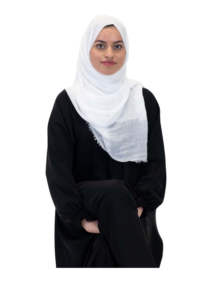 Plain Crinkle Scarf