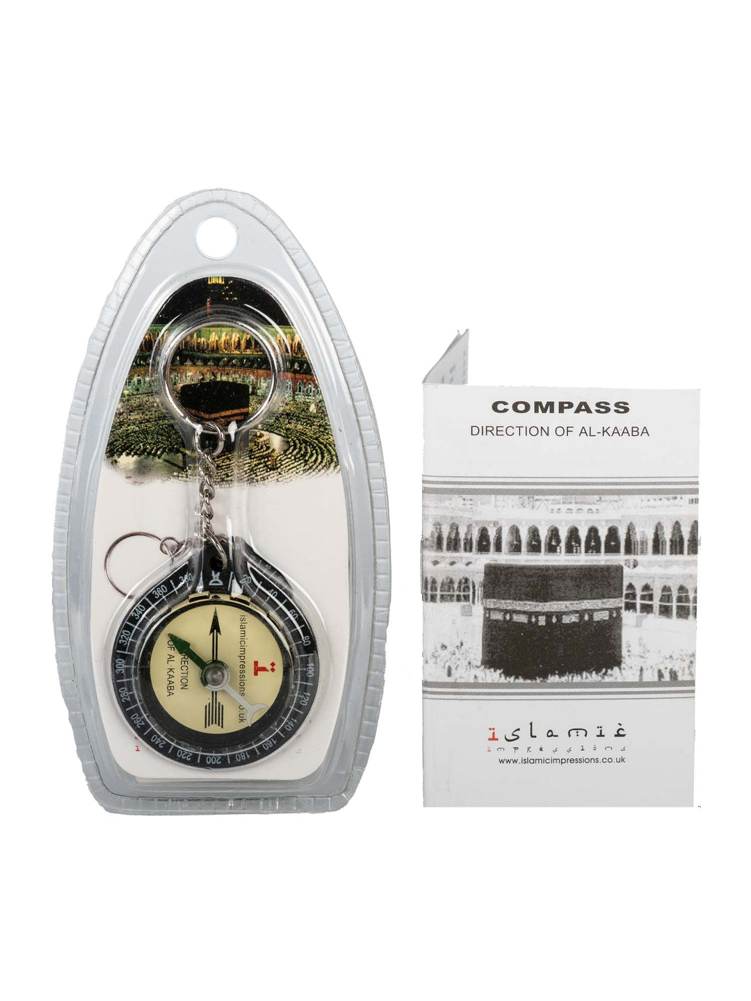 Islamic Impressions Basic World Prayer Compass With Instruction Booklet