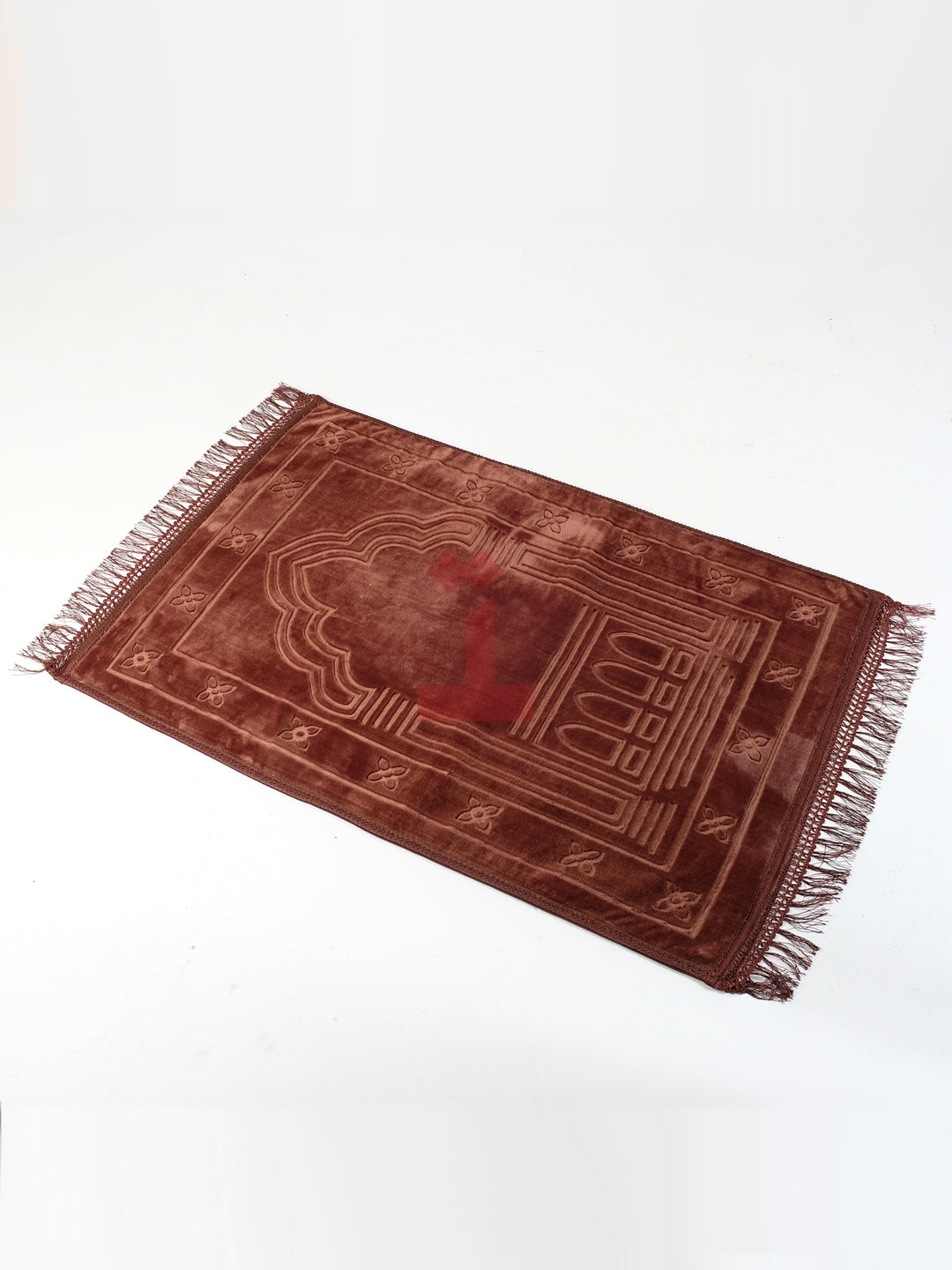 Large Thick Prayer Mat - Velvet - Islamic Impressions