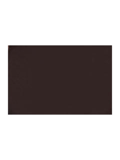 Brown plain velvet prayer mat surface detail