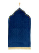 Prayer Mat - Mihrab shape with gold border