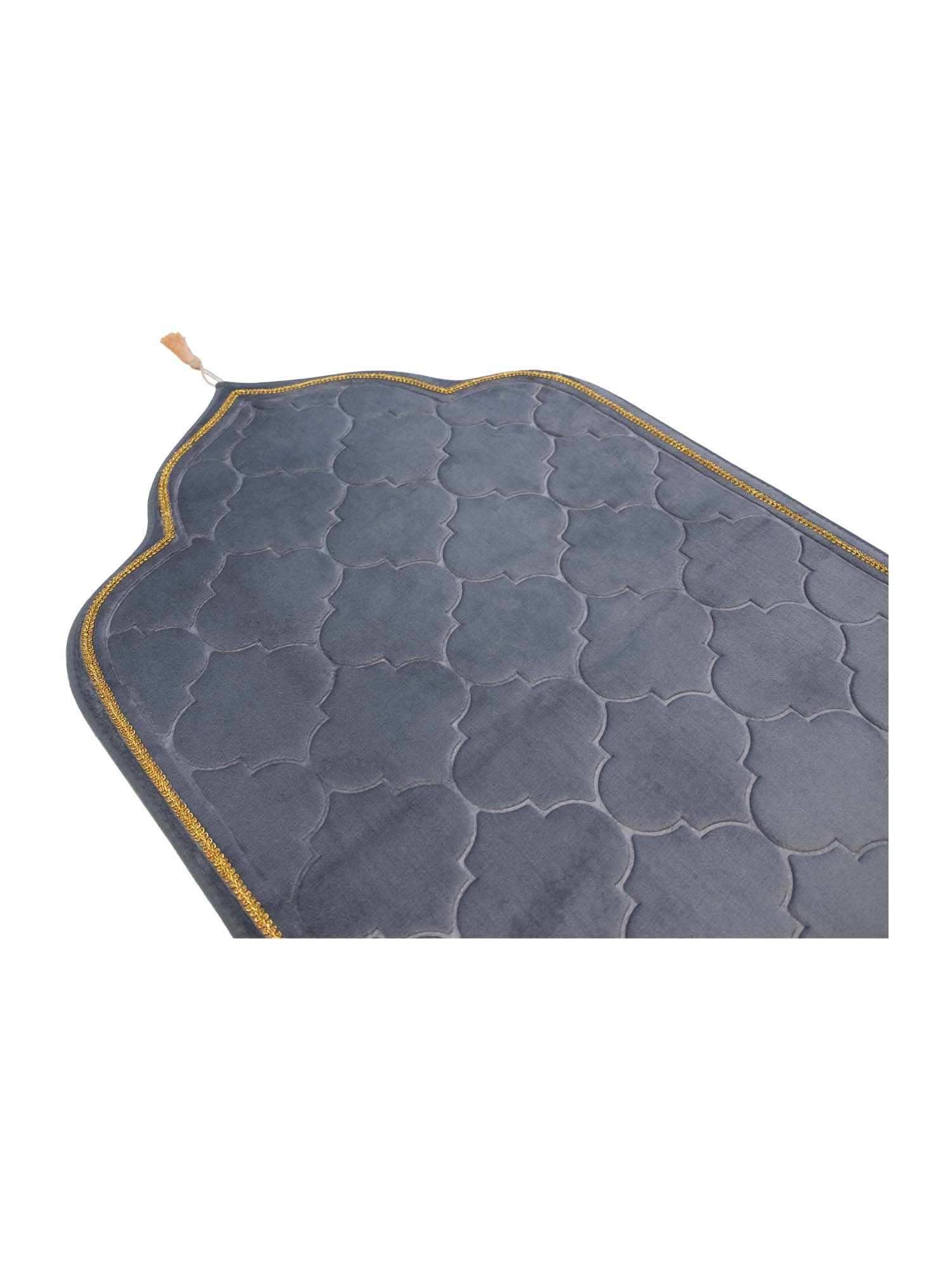 Prayer Mat - Mihrab Shape with Gold Border - Islamic Impressions