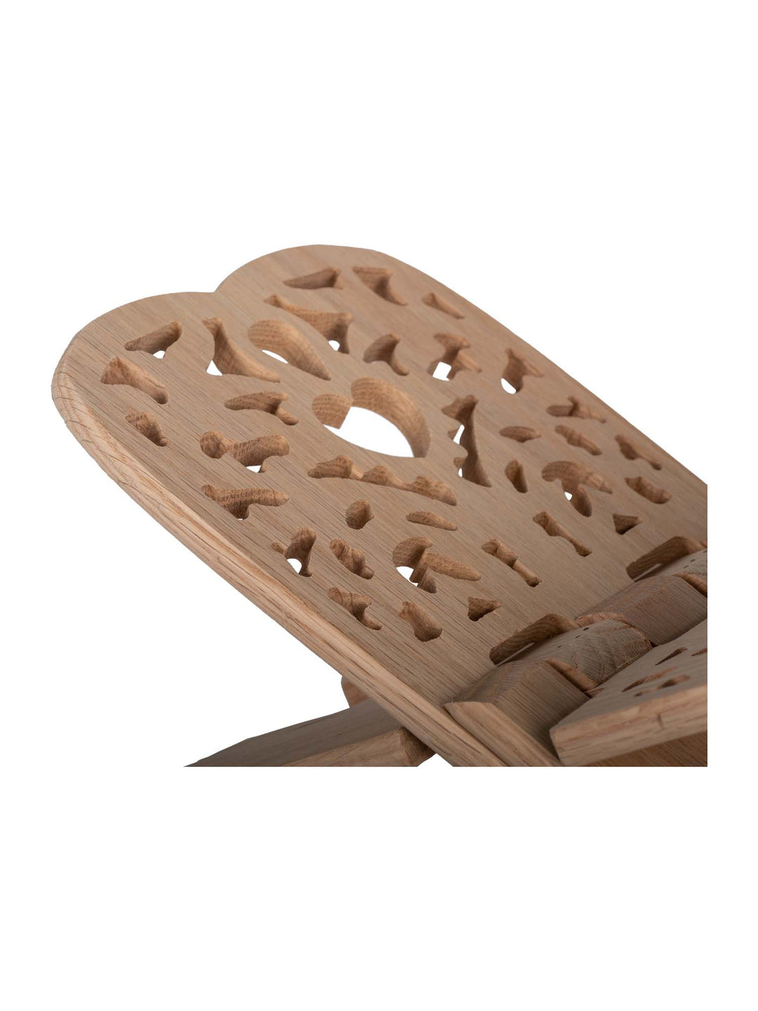 Wooden Rehal with heart