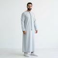 Islamic Impressions Omani Tassel Thobe - Light Blue thumbnail