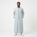 Islamic Impressions Omani Tassel Thobe - Light Blue thumbnail