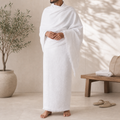 Adult Ihram worn with shoulders covered thumbnail